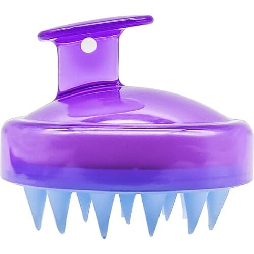 Body Scalp Massage Brush Silicone Shampoo Brush Hair Washing Comb Shower Brush Bath SPA Massage Brush Hair Brush