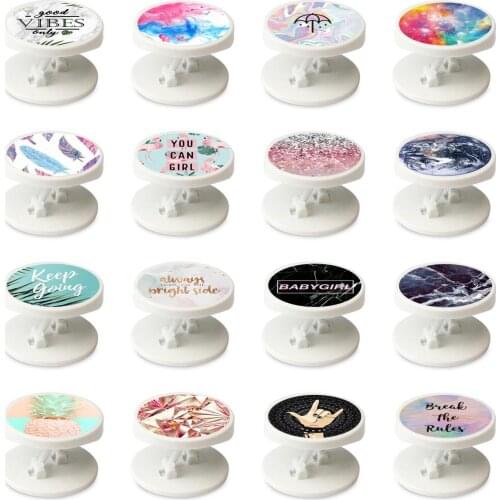 Universal Mobile Phone Holders Fashion Finger Grip Ring Holder Pocket Expanding Stand For Mobile Phone