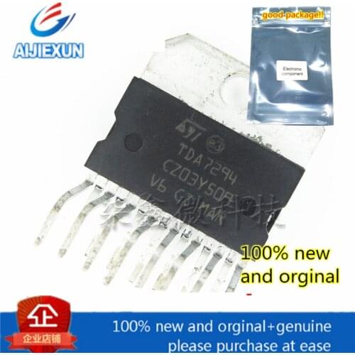 10Pcs 100% new and orginal TDA7294V IC 100V - 100W DMOS AUDIO AMPLIFIER WITH MUTE/ST-BY 100V 100W in stock