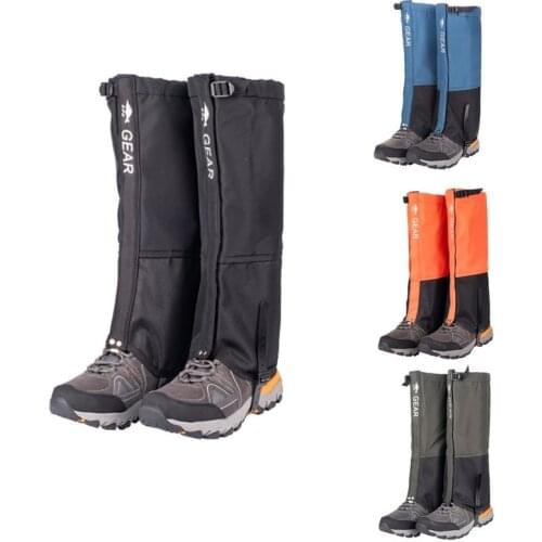 Waterproof Snow Leg Gaiters Outdoor Boot Legging Shoes Warmer Cover For Hiking Climbing Skiing Hunting Desert Legs Protection