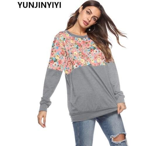 YUNJINYIYI Women's Sweatshirts With Print