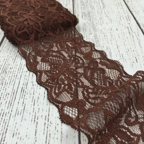 10yards/color/pack 3 inch wide Tulle Lace Trim Lace Ribbon for Ornaments Elastic Lace Stretch for Baby Girls Hair Accessories