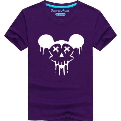 2020 Summer Kids Boys Girls Noctilucent Luminous T-Shirt Christmas Baby Boy Girl Short Sleeve 3D Print Glow In Dark T Shirt Tops