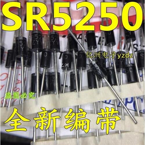 50~100PCS/LOT [New original] Schottky diode 5A 250V SR5250 SB5250 MBR5250
