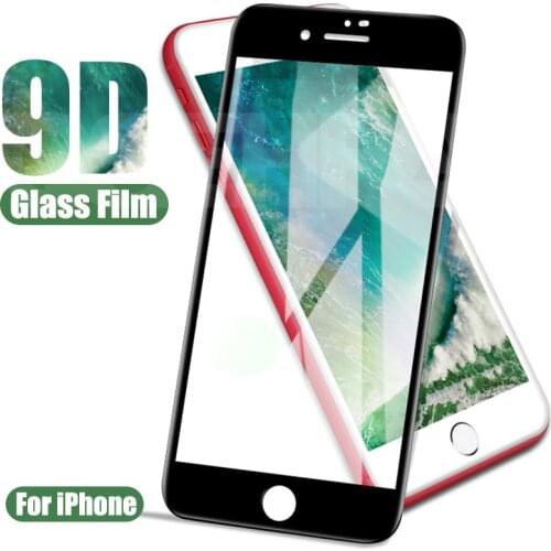 9D Protective Glass For iPhone 11 12 Pro Max 7 8 6 6s Plus 5 5S SE Screen Protector iPhone 12 Mini X XR XS Max Tempered Glass