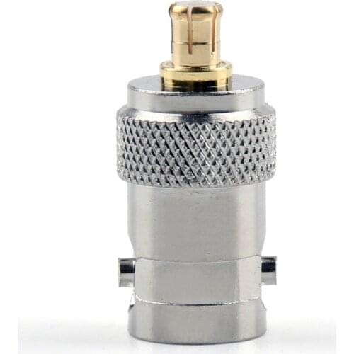 Areyourshop Sale Mini Jack Plug 1Pc Adapter BNC Female Jack To MCX Male Plug Connector M/F DVB-T TV