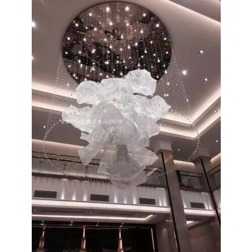 Living room art chandelier hotel lobby corridor duplex building villa conference room sales office shopping mall jewelry store l