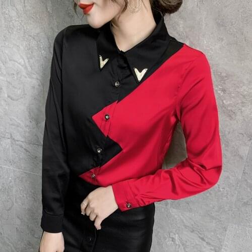 C xin OO er L Red Blouses