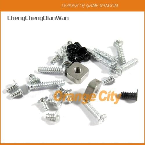 ChengChengDianWan Back Shell Motherboard Full Screws Set +LR spring For 3DSXL 3DSLL 3DS XL LL