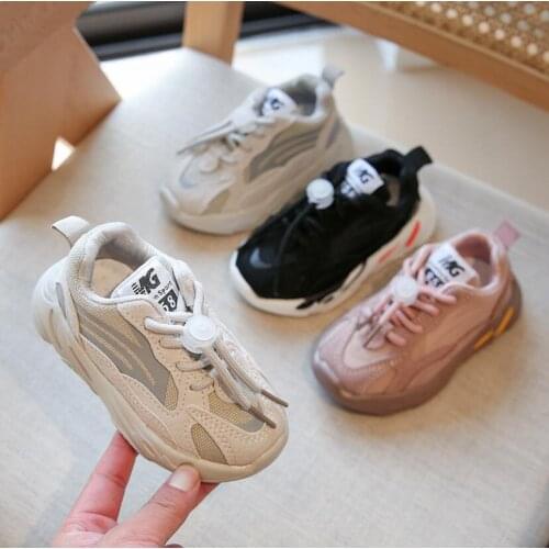 Spring Autumn Kids Shoes For Boys Girls Children Casual Sneakers Non Slip Baby Mesh Breathable Soft Running Sports Shoes