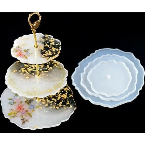 DIY Fruit Tray Mold Resin Epoxy Silicone Mold Set Tray Coaster Craft Accessories