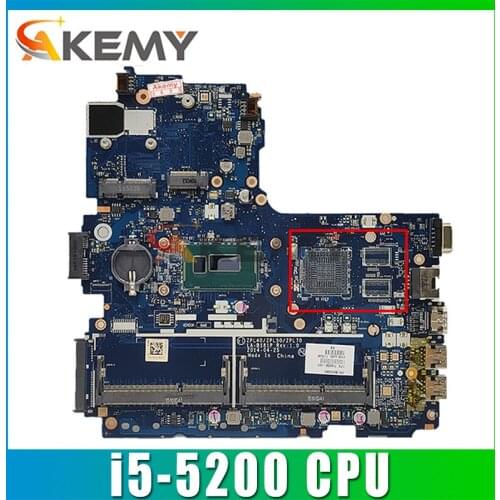 For Hp 450 G2 Laptop Motherboard ZPL40/ZPL50/ZPL70 LA-B181P 799552-601 799552-001 With SR23Y i5-5200 CPU 100% Tested Fast Ship