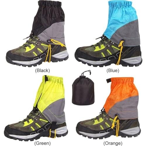 Hiking Skiing Snow Legging Gaiters Waterproof Leg Protection Guard Cover Outdoor Climbing Snow Short Shoes Ankle Gaiters Warmer