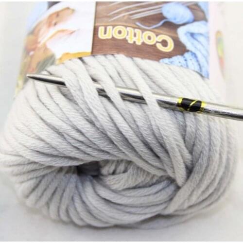 LOT Color optional 1 BallsX50g Special Thick Worsted 100% Cotton Knitting Yarn 422-37