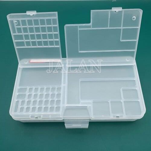 Multifunctional Box for iPhone Motherboard LCD Screen Screws Chips Storage Box mobile phone repair fixture