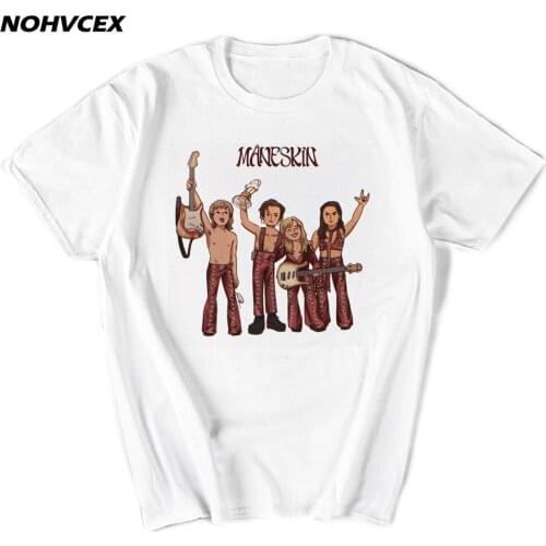Maneskin Men/Women Casual T-Shirt Novelty street HIP HOP Style