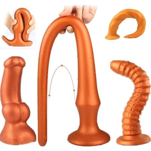 Soft Huge Anal Plug Adult Toy Dildo big Butt Plugs Prostate Massage Anus Dilator Vagina Masturbation For Woma Man Anal Sex Toys