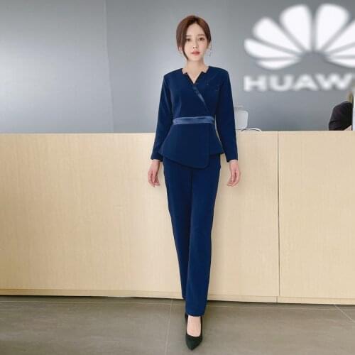 Beauty Salon Working Clothes Womens Health Club Work Suit Beautician Hotel Reception Uniform Salon Uniform