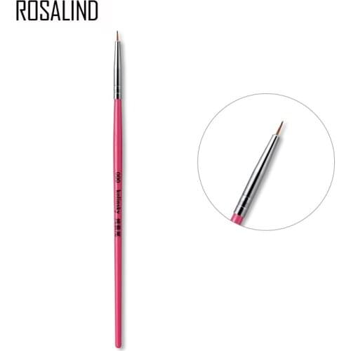 ROSALIND Nail Gel Brushes Acrylic Powder Painting Dotting Nail Art Design Manicure Tool Nail Brush Kit