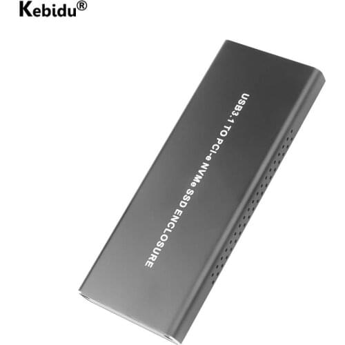 SSD Hard Disk Case USB 3.1 to M.2 NVME PCIe SSD Enclosure Adapter Storage NVME M-Key to Type C Adapter Case For NVME SSD