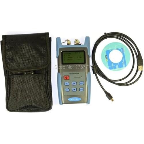 Optical Fiber Ranger 60KM OTDR Principle Tester Meter JW3304A FTTx Network Fiber Optic FTTH Tool Kit Visual Fault Locator