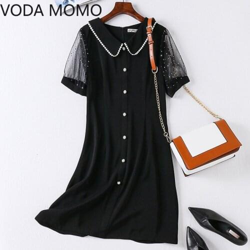 Черные летние платья VODA MOMO China At AliExpress