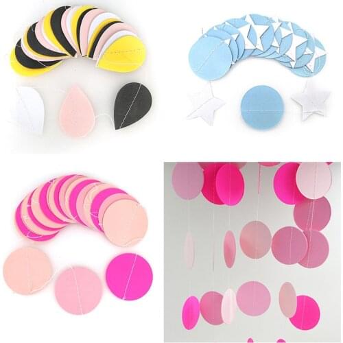 WOHLTAO Paper Garlands For Wedding