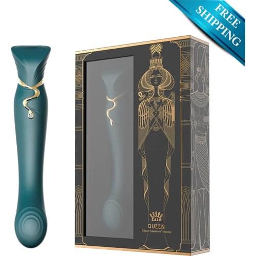 ZALO Queen G point vibrator dildo silicone magic wand woman sex toy sucking clitoris stimulation vibrator mobile phone control