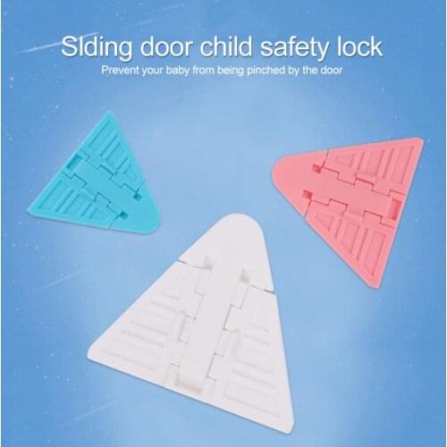 1 Pcs Childrens safety lock multi function baby anti pinch hand drawer lock refrigerator door lock baby safety lock