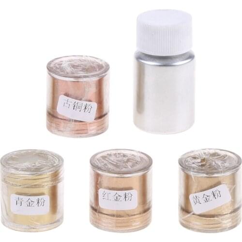 5 Colors DIY Marble Metallic Pigment Resin Powder Kit Epoxy Resin Colorant Craft