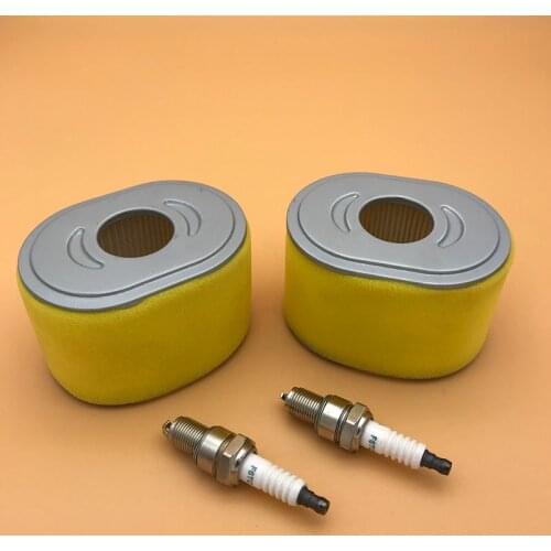 Lawn Mower Accessories Air Filter & Spark Plugs Fit For HONDA GX140 GX160 GX200 Engine Spare Parts