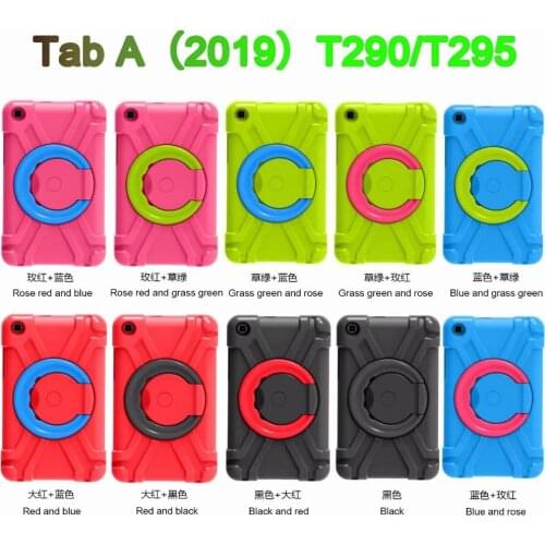 Suitable for Samsung Galaxy Tab A 8.0 inch T290 T295 T297 2019 Tablet PC Cover 360 Rotating Shockproof EVA Full Cover