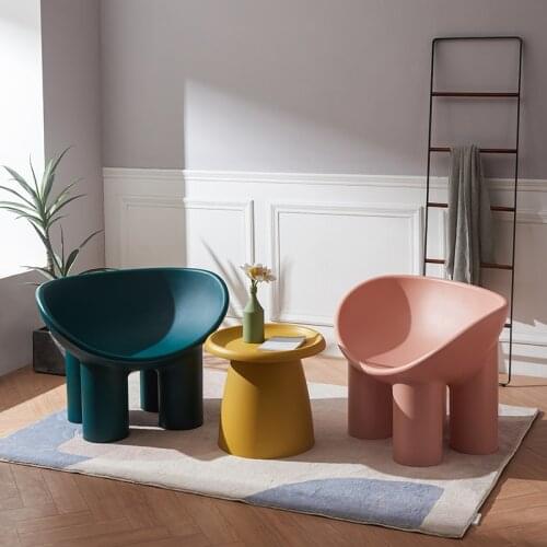 Nordic Design Childrens Elephant Legs Chairs Homestay Single Sofa Chair Lazy Creative Outdoor Chair