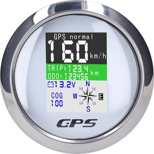 85mm Global Position System Speedometer Odometers TFT Screen Speed Gauge For Motor Ship Truck Commercial Vehicle CX8049/CX8050