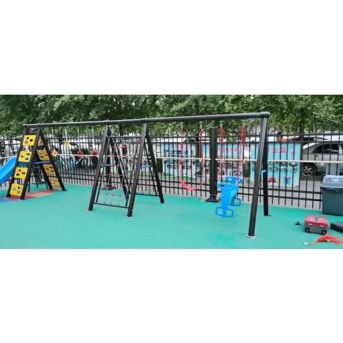 Outdoor baby swing chair playground childrens plastic slide garden toys seat kids monkey bars set children child swing nest Q96