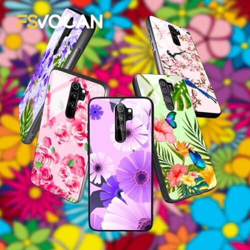 Summer Flowers Phone Case For Xiaomi Redmi Note 9 8 10 Pro Max 8T 10S 9S 8A 9A POCO X3 NFC Colorful Floral Rose Daisy Cover Capa