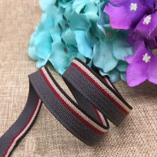 New (1 meters) 15mm Printed stripe grosgrain ribbon gift wrap ribbon DIY Handmade Sewing Clothing Hair Decorative Material belt