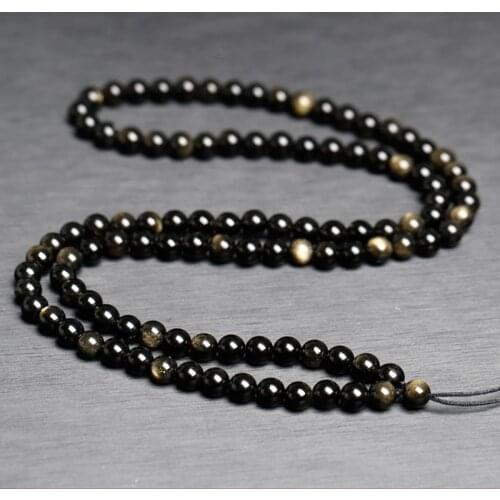 Wholesale Diy Jewelry Natural Stone Pendant Charm Full Beads Chain Accessories 6 Styles Handmade Bead Chain Long Rope Necklace