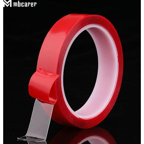 Transparent Silicone Double Sided Tape Sticker For Car High Strength Adhesive Sticker Weatherproof Acrylic Mounting Tape