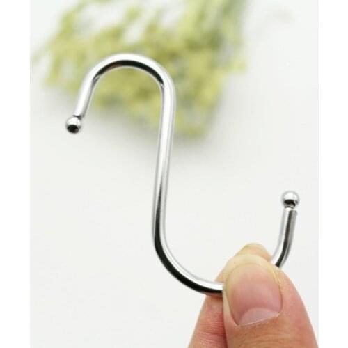 S Shape Storage Hook Purse Hook for Bathroom Kitchen Wall and Door Organizer Accessories