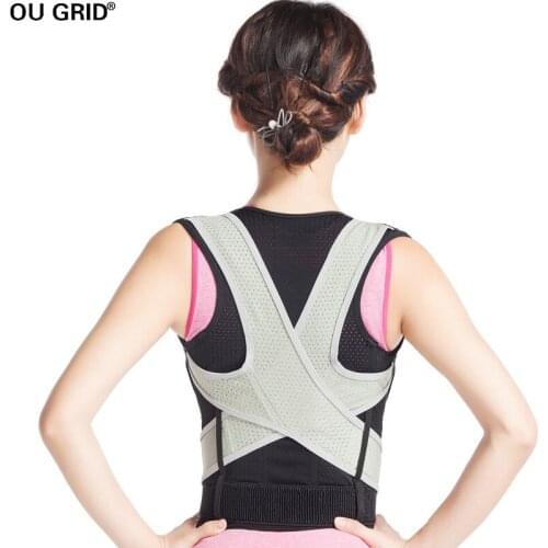 Back Brace Comfortable Posture Corrector for Men and Women Adjustable Support Brace