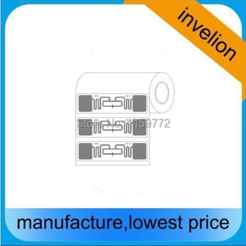 UHF Adhesive RFID Label Tag sticker 860-960Mhz read range10-25M alien h3 chip wet inlay antenna