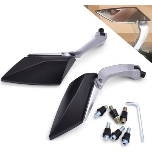 Universial Side Mirrors Motorcycle Handlebar Rear View Back Mirror For Honda CB125R CB400SF CB1100 CB600F CB1000R CBR900RR