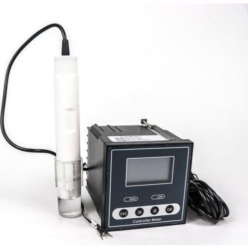 High quality digital industrial online plastic shell electrode ph meter water analyzer monitor for swimming pool