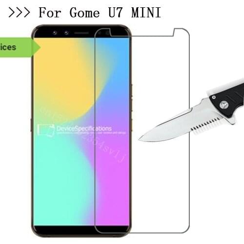 Smartphone Tempered Glass for Gome U7 MINI Explosion-proof Protective Film for Gome U7 mini Screen Protector cover 9