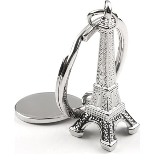 12 pieces/lot) Eiffel Tower Keychain Paris Tour Eiffel Key Ring Personalized Souvenir Wedding Birthday Shower Favors Gift KC022