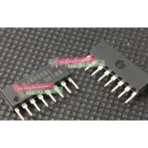 50PCS/LOT NJM4558L NJM4558 JRC4558L SIP8 new and original