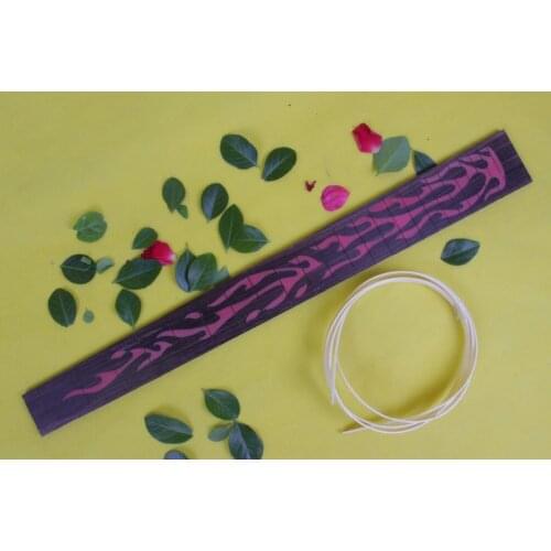 Guitar Accessories 1 x 25.5"electric Guitar Fretboard electric guitar rose Wood Fretboard Parts 00-12 # inlay