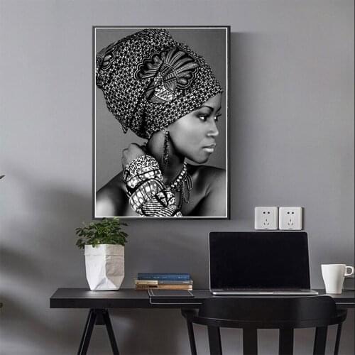 New 5D DIY Full Square Round Rhinestone Embroidery Diamond Painting Cross Stitch African Princess Diamond Mosaic Decoration Gift