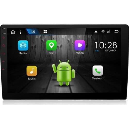 10.1" 1 Din 8 Core Android 8.1 For Universal Car Radio 2+32GB Car Multimedia Player Car Stereo Car Audio 1024*600 Full T